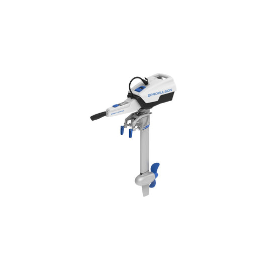 ePropulsion SPIRIT 1.0 Plus Extra Shortshaft Electric Outboard Motor with Battery and Charger