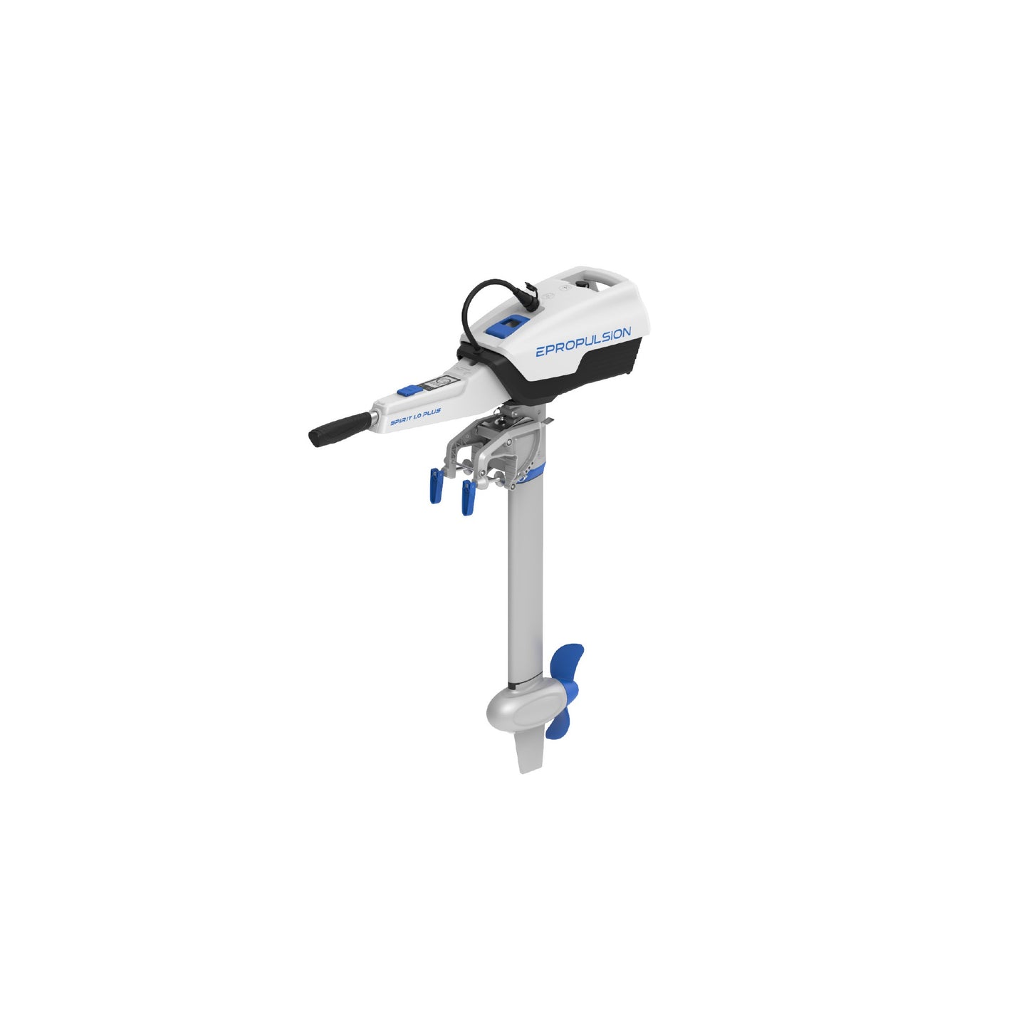 ePropulsion SPIRIT 1.0 Plus Shortshaft Electric Outboard Motor with Battery and Charger