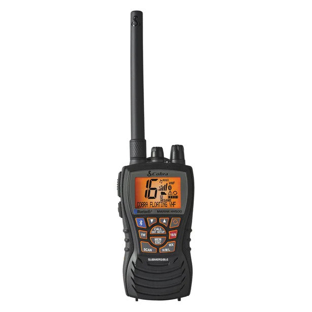 COBRA HH500 FLOATING Handheld VHF Marine with Bluetooth