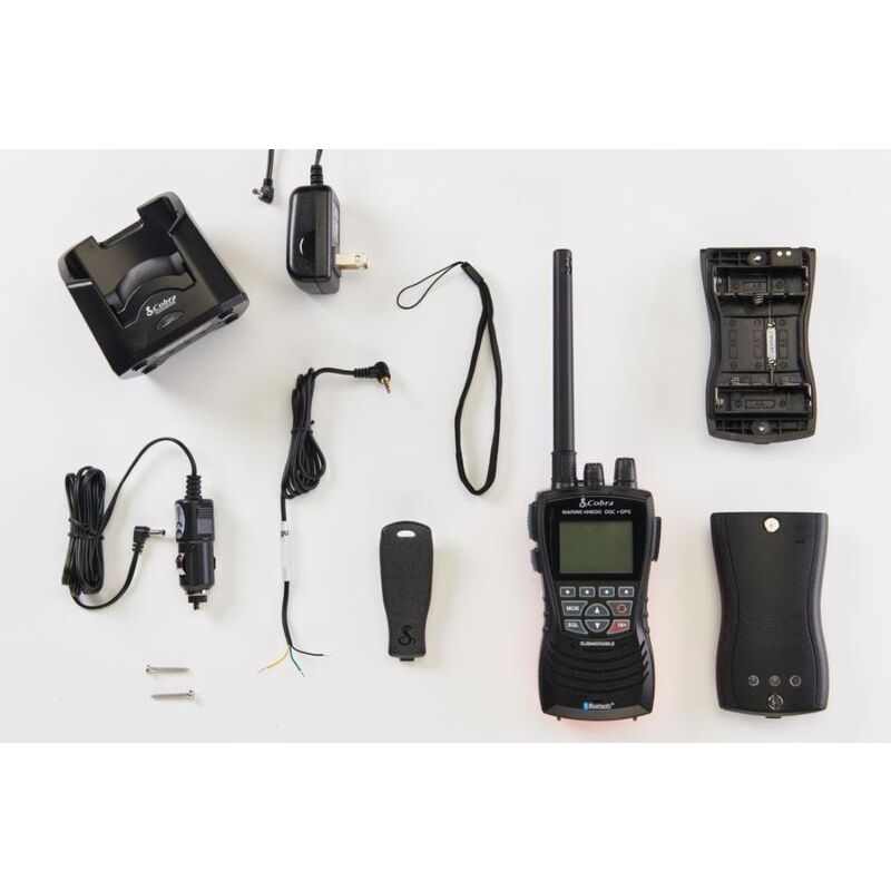 COBRA CLASS D DSC HANDHELD 2 WAY VHF RADIO