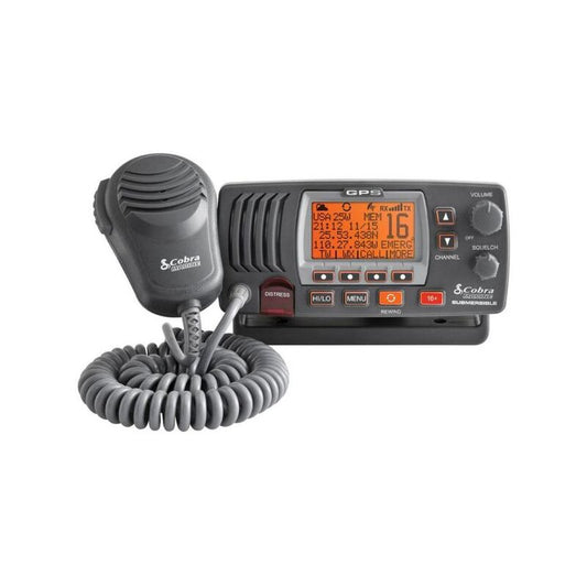 COBRA F77 Fixed VHF Marine Radio with GPS .