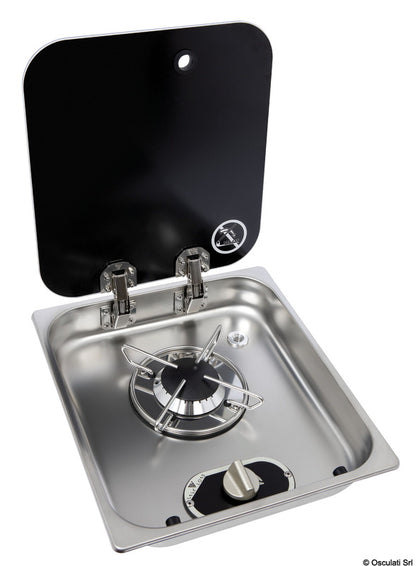 Osculati Stainless Steel Single Hob Unit - 1 Burner