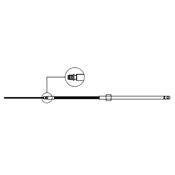 ULTRAFLEX M58 Steering Cable