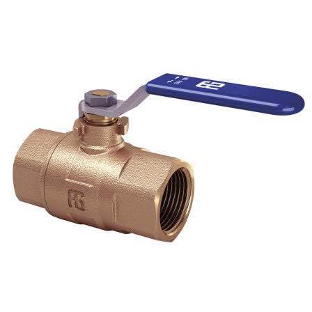 GUIDI Bronze Lever operated ball valve  F-F full flow-1.25" BSP (32mm).
