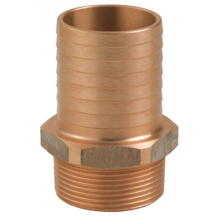 GUIDI Bronze Hose Tail Male - straight connector