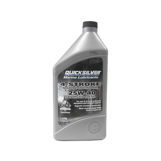 QUICKSILVER 4-Stroke Synthetic Oil 25W-40 1L