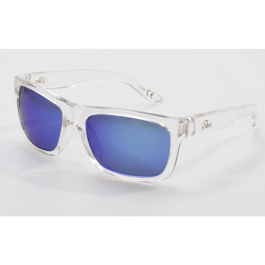 Barz Optics Noosa Acetate Polarised Crystal / Blue Mirror