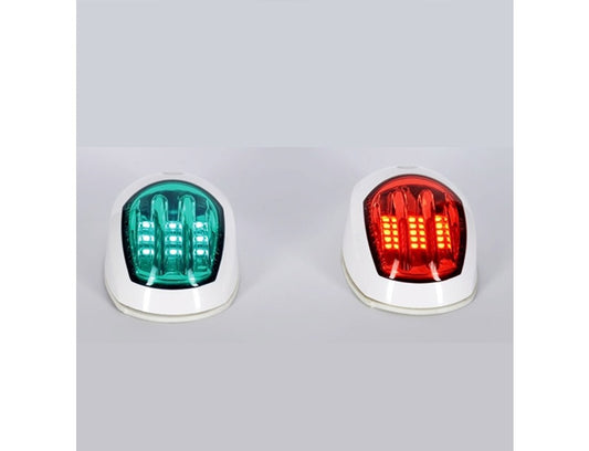 TALAMEX LED Port/Starboard Light Set with White surround.