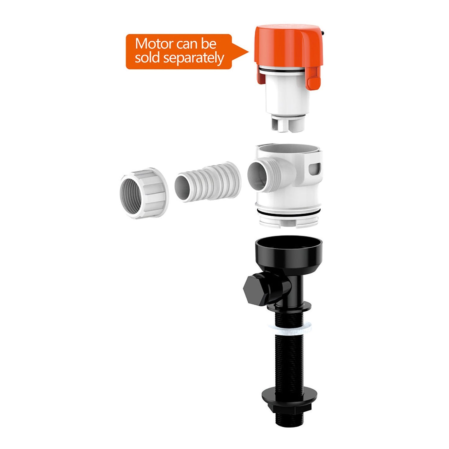 SEAFLO Livewell/Baitwell Pump 24V 1100 GPH / 4164 LPH