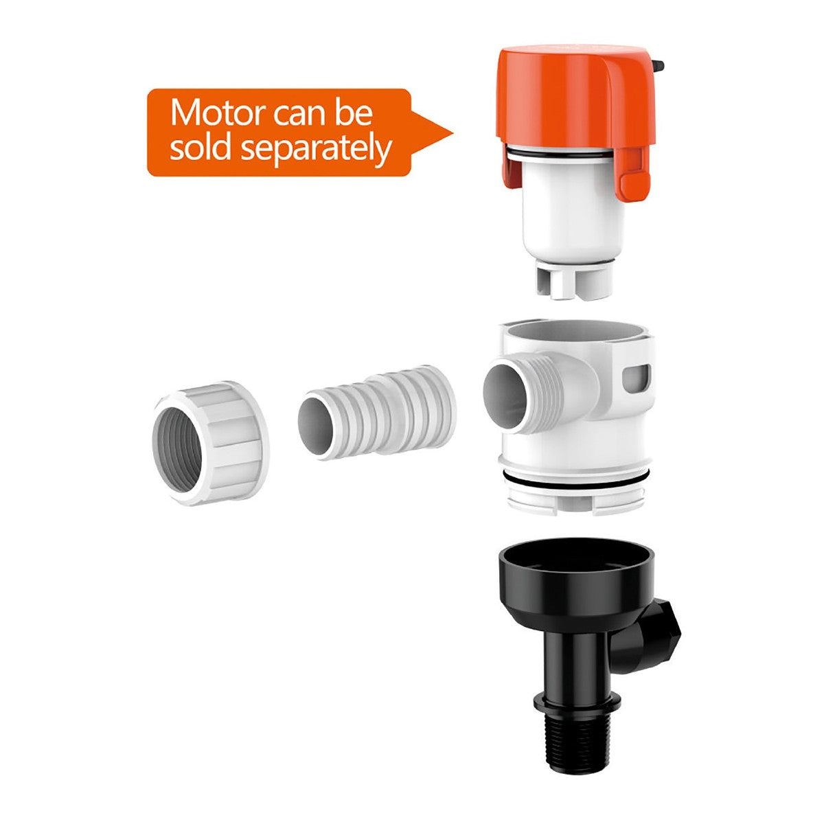 SEAFLO Livewell/Baitwell Pump 24V 1100 GPH / 4164 LPH