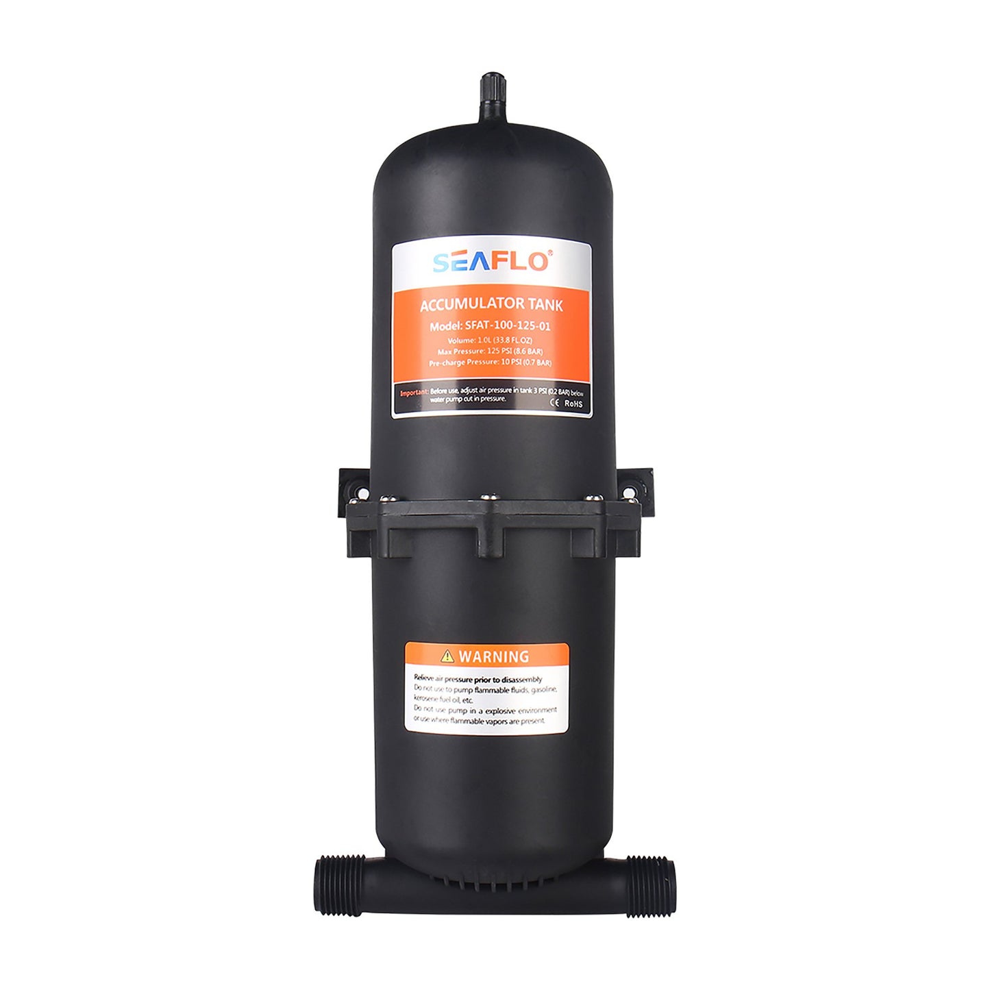 Pressurised Accumulator Tank 1 L