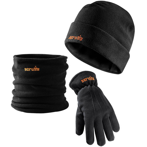 SCRUFFS Winter Essential Pack - One Size Black  (T54874)