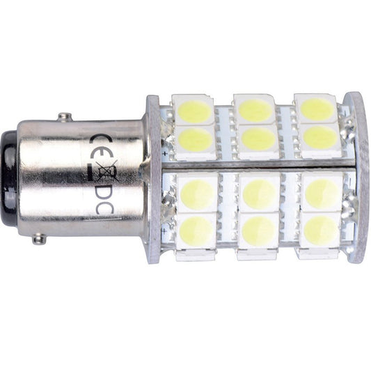 S-LED 30 10-30V Bay15D Staggered Pin White 3.2W