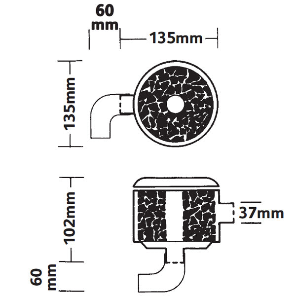 MICROVENT Holding Tank Breather Filter