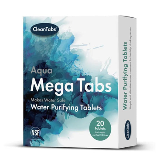 AQUA Mega Water Purifying Tablets Pk of 20 (CT088)