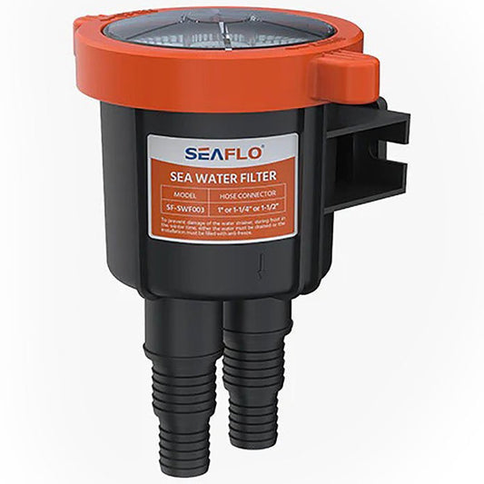 SEAFLO Sea And Raw Water Strainer to fit 25mm/32mm/38mm Hose