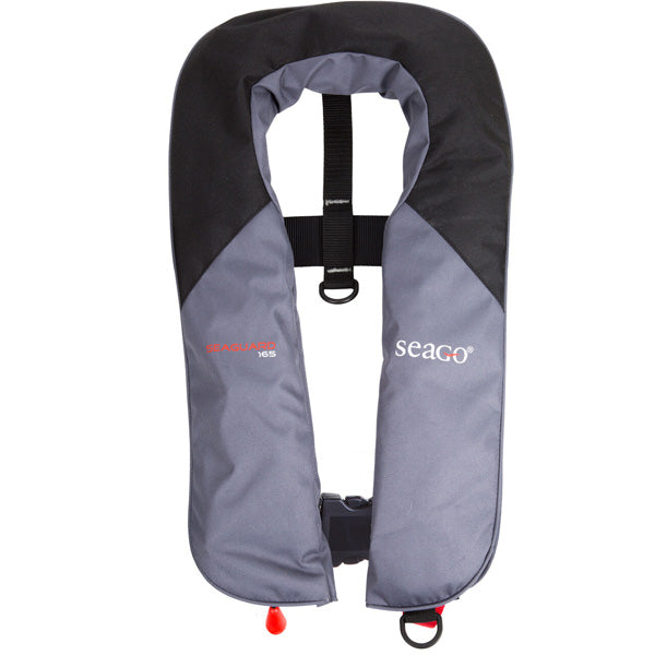 SEAGO Seaguard 165 Automatic Adult Life Jacket - Grey/Black