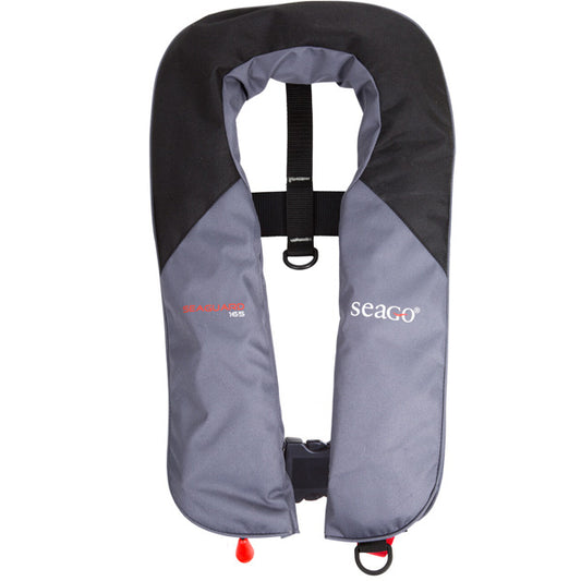 SEAGO Seaguard 165 Automatic Adult Life Jacket - Grey/Black