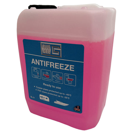 Blue Gee Pink Antifreeze 5Ltr