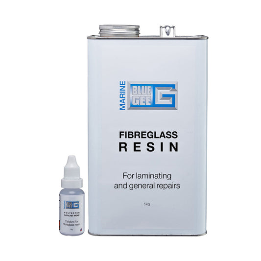 BLUE Gee Fibreglass Resin & Catalyst 1Kg