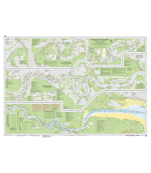 IMRAY Chart - C2: The River Thames (YOT0090)