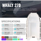 Whaly 270 Boat (Any Colour) + Oars + Tohatsu MFS6