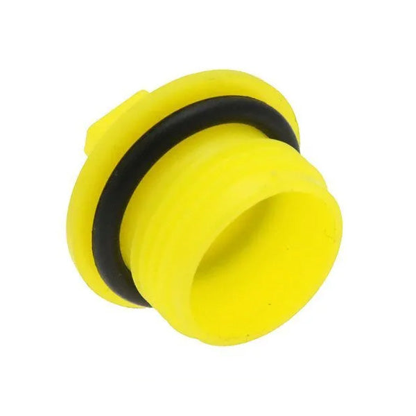 Threaded transom plug for Whalys