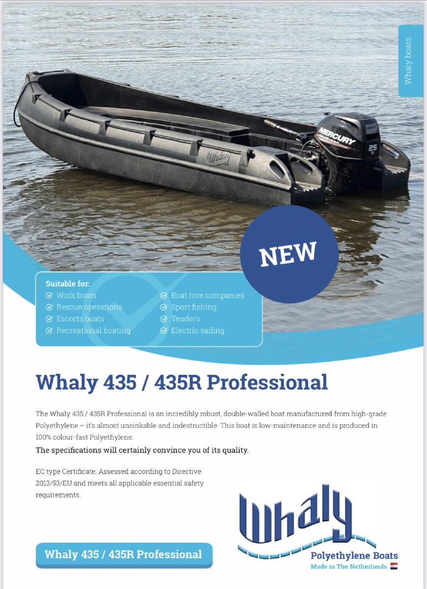 Whaly 435 + Yamaha Outboard Package