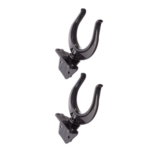 Side Mount Nylon Rowlock Set - Black