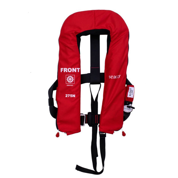 SEAGO Solas 275N Automatic Lifejacket - Red – Lindon Lewis Marine