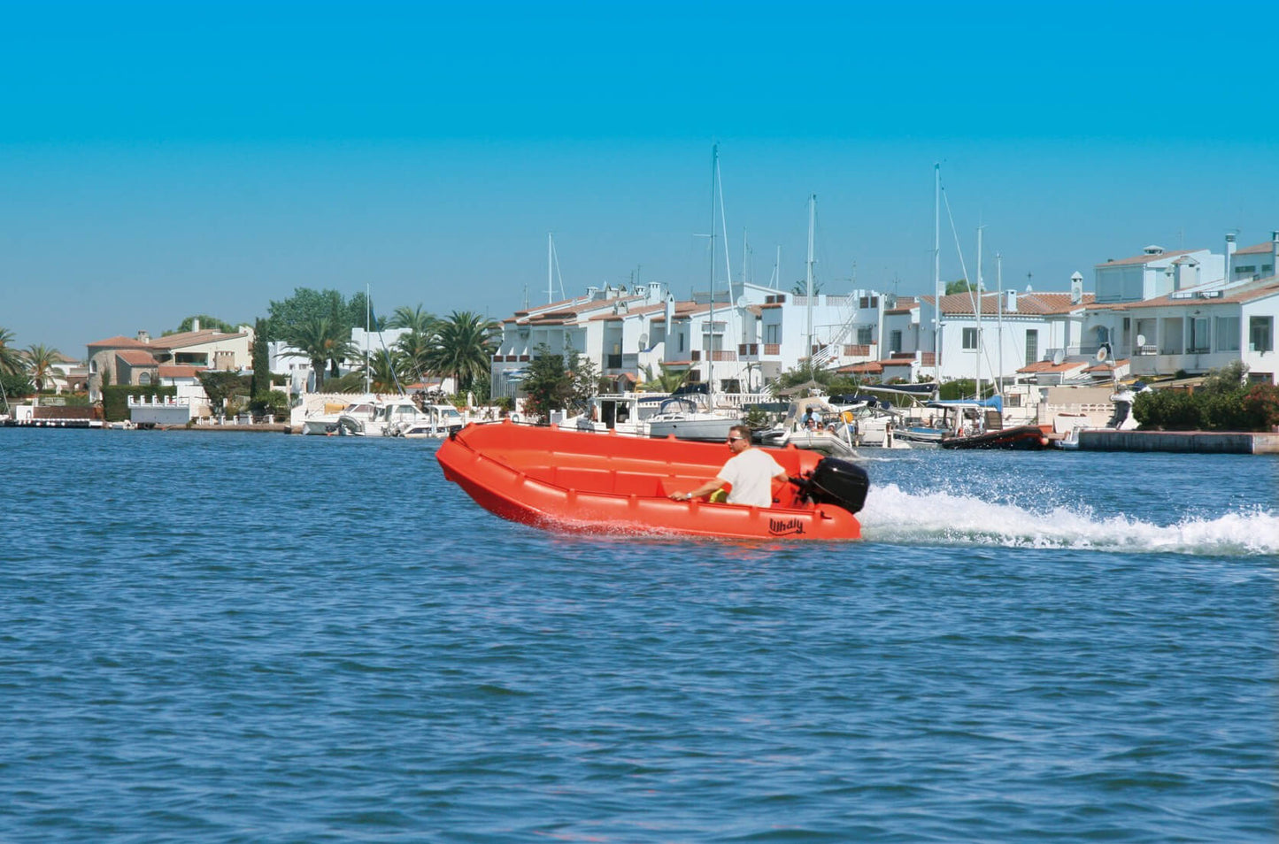 Whaly 370 Safety Boat with Engine