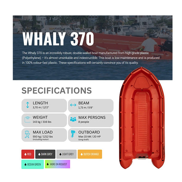 Whaly 370 Boat - All Colours