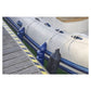 PLASTIMO Articulated RIB Fender for Curved Hulls - Black 15 x 60cm