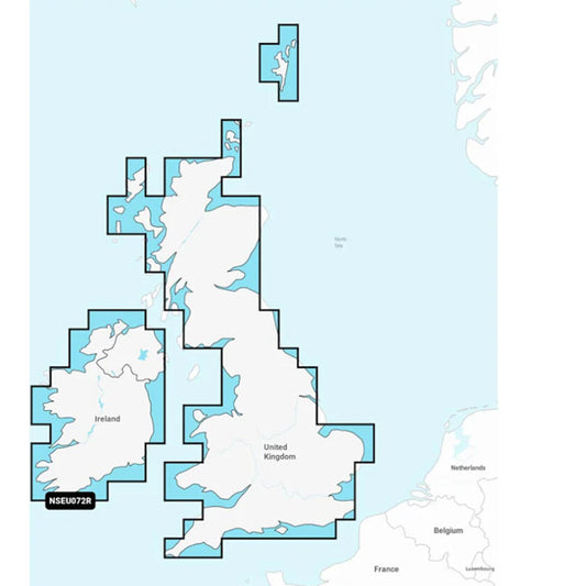 GARMIN Navionics U.K. & Ireland Lakes & Rivers - Inland Marine Charts SD Card
