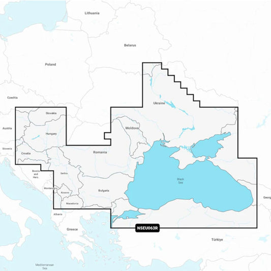 GARMIN Navionics Black Sea & Azov Sea - Marine Charts - SD Card