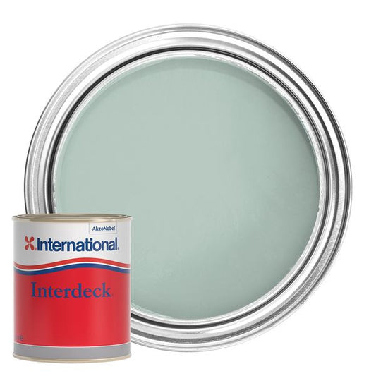 International Interdeck Slip Resistant Deck Paint 750ml Grey