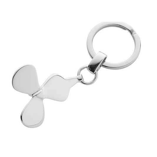 HERSEY & Son Hallmarked Sterling Silver Propeller Keyring