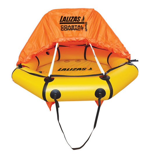 LALIZAS Coastal Compact Liferaft with Canopy - 6 persons