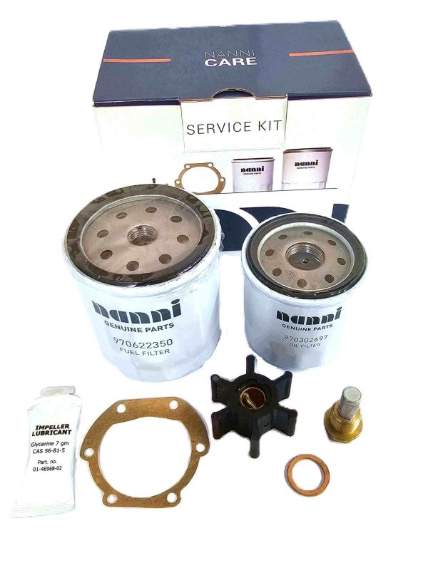 NANNI Service kit 250hr (N2.14, N3.21, 2.50HE, 3.75HE)