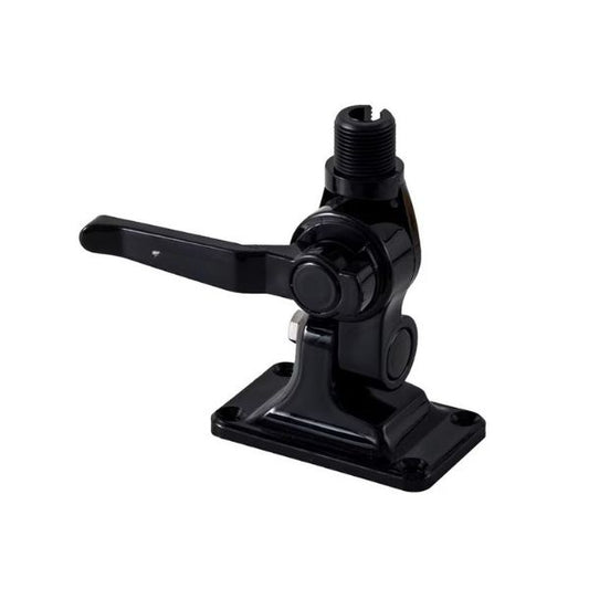 Black Nylon Base - Four Way Ratchet Mount