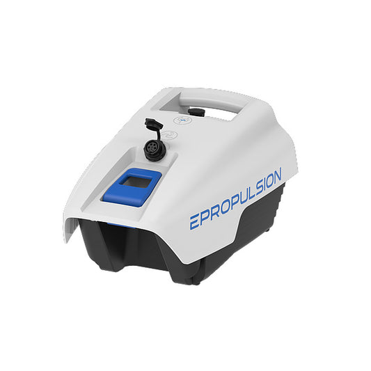 ePropulsion SPIRIT 1.0 Plus Long Shaft Electric Outboard Motor with Battery and Charger
