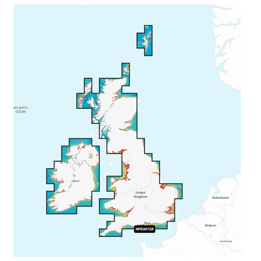 NAVIONICS Platinum+ U.K. & Ireland Lakes & Rivers - Inland Marine Charts