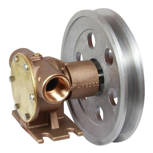 JABSCO CW404 Foot Mount Engine Cooling Pump (3/4" BSP / 159mm Pulley)