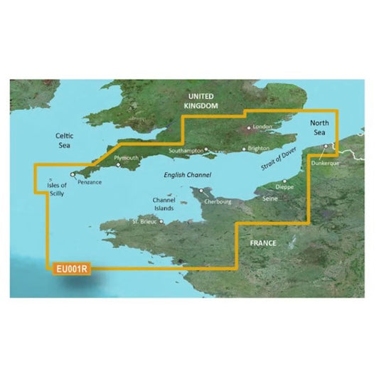 Garmin BLUECHART g3 HXEU001R - English Channel