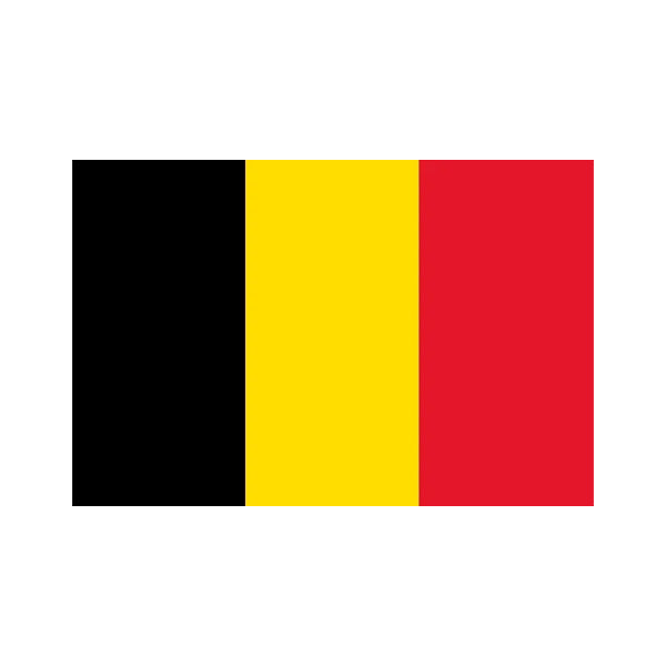 BELGIUM Courtesy Flag 30 x 45cm