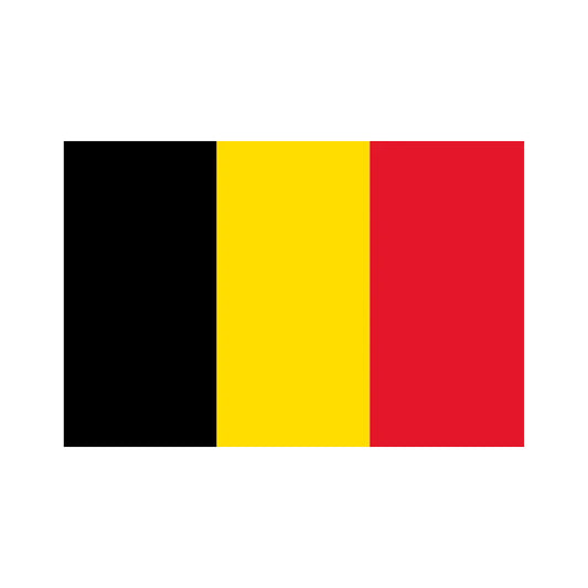 BELGIUM Courtesy Flag 30 x 45cm