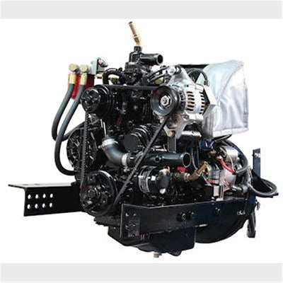 Shire work boat engine