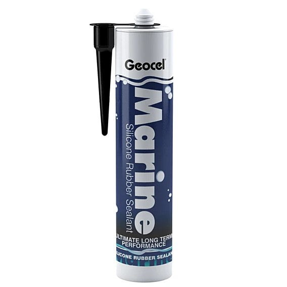 GEOCEL Marine Silicone Rubber Sealant 310ml Black