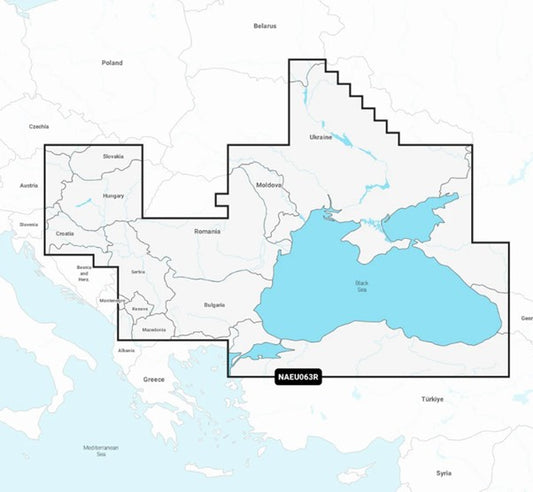 Navionics Marine Charts - Black Sea & Azov Sea